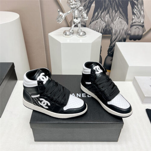 High Quality Luxury Chanel Joint High Top Casual Shoes – Style 28646