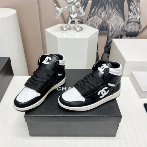 High Quality Luxury Chanel Joint High Top Casual Shoes – Style 28646 alternate view
