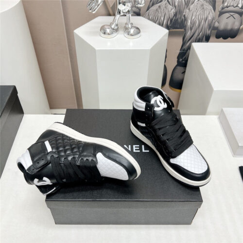 High Quality Luxury Chanel Joint High Top Casual Shoes – Style 28646 product detail