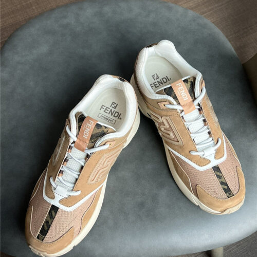 High Quality Luxury Fendi Faster Sneakers