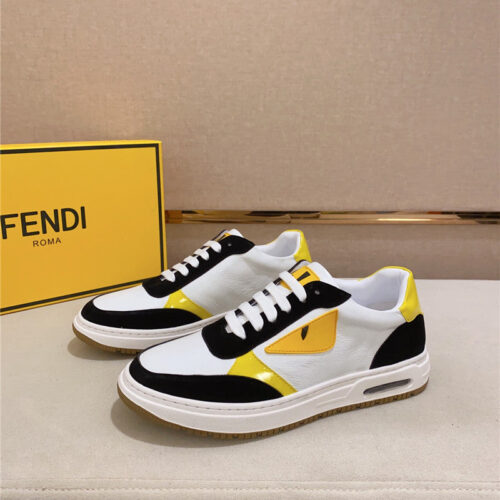 High Quality Luxury Fendi New Low Top Casual Sneakers