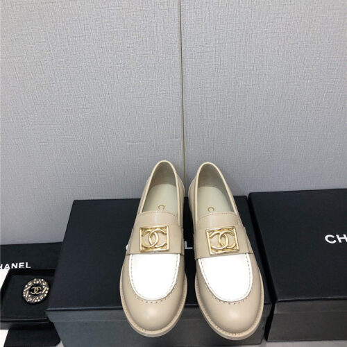 High Quality Luxury Chanel Chunky Heel Round Toe Shoes product detail