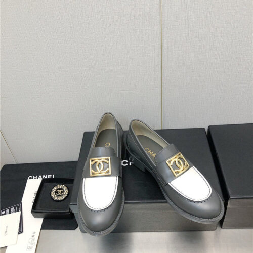 High Quality Luxury Chanel Chunky Heel Round Toe Shoes – Style 78982 alternate view