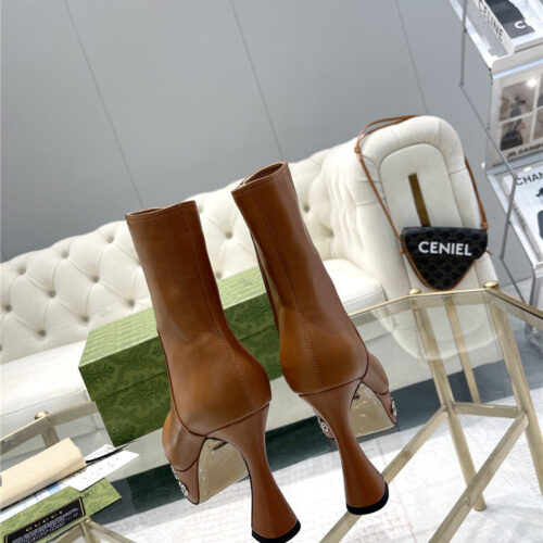 High Quality Luxury Gucci Catwalk Catwalk Water Platform Explosive Style Boots product detail