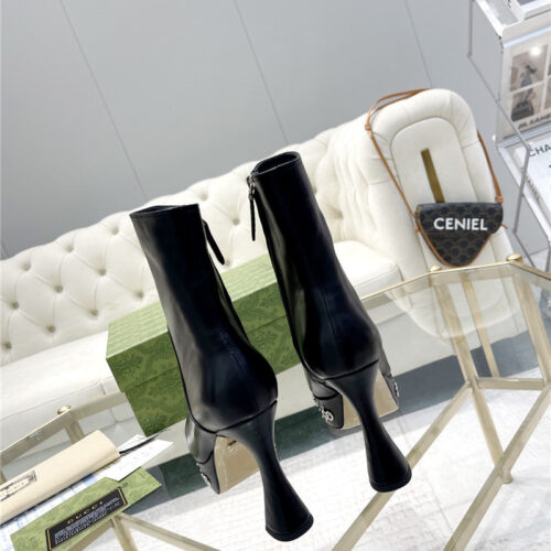 High Quality Luxury Gucci Catwalk Catwalk Water Platform Explosive Style Boots – Style 92339 product detail