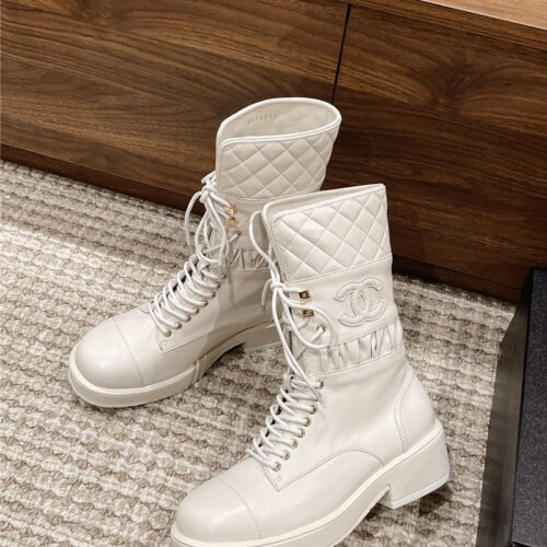 High Quality Luxury Chanel Autumn Winter New Short Boots – Style 09958 product detail