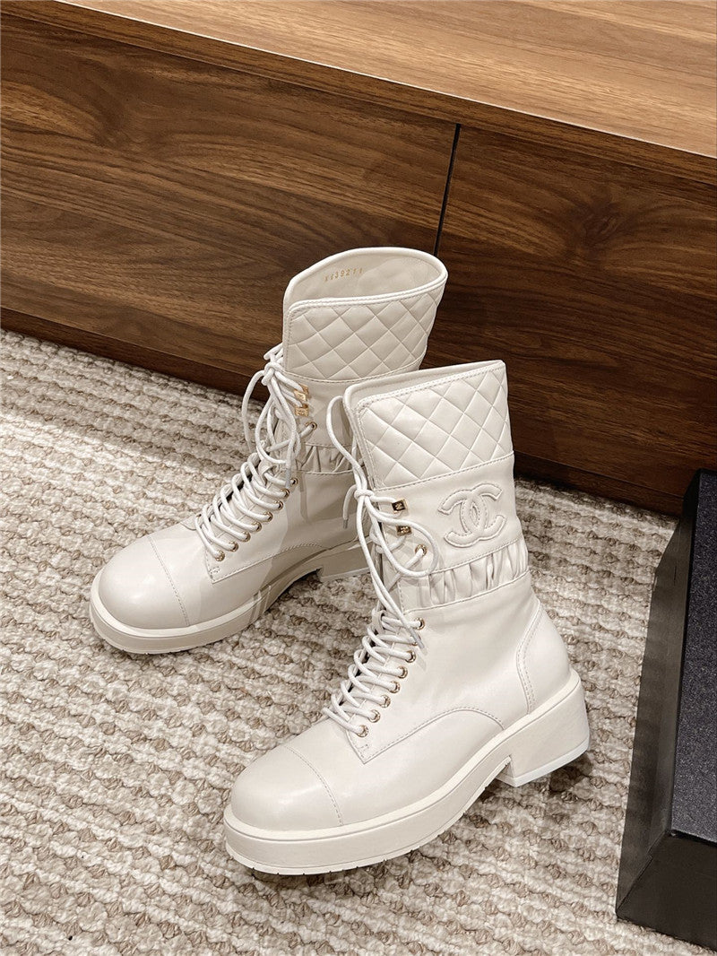 High Quality Luxury Chanel Autumn Winter New Short Boots – Style 09958 product detail