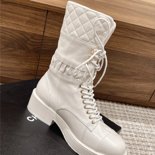 High Quality Luxury Chanel Autumn Winter New Short Boots – Style 09958 product detail