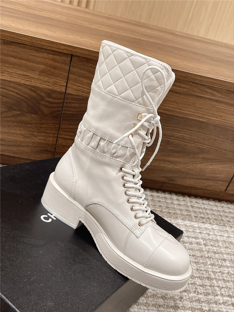 High Quality Luxury Chanel Autumn Winter New Short Boots – Style 09958 product detail