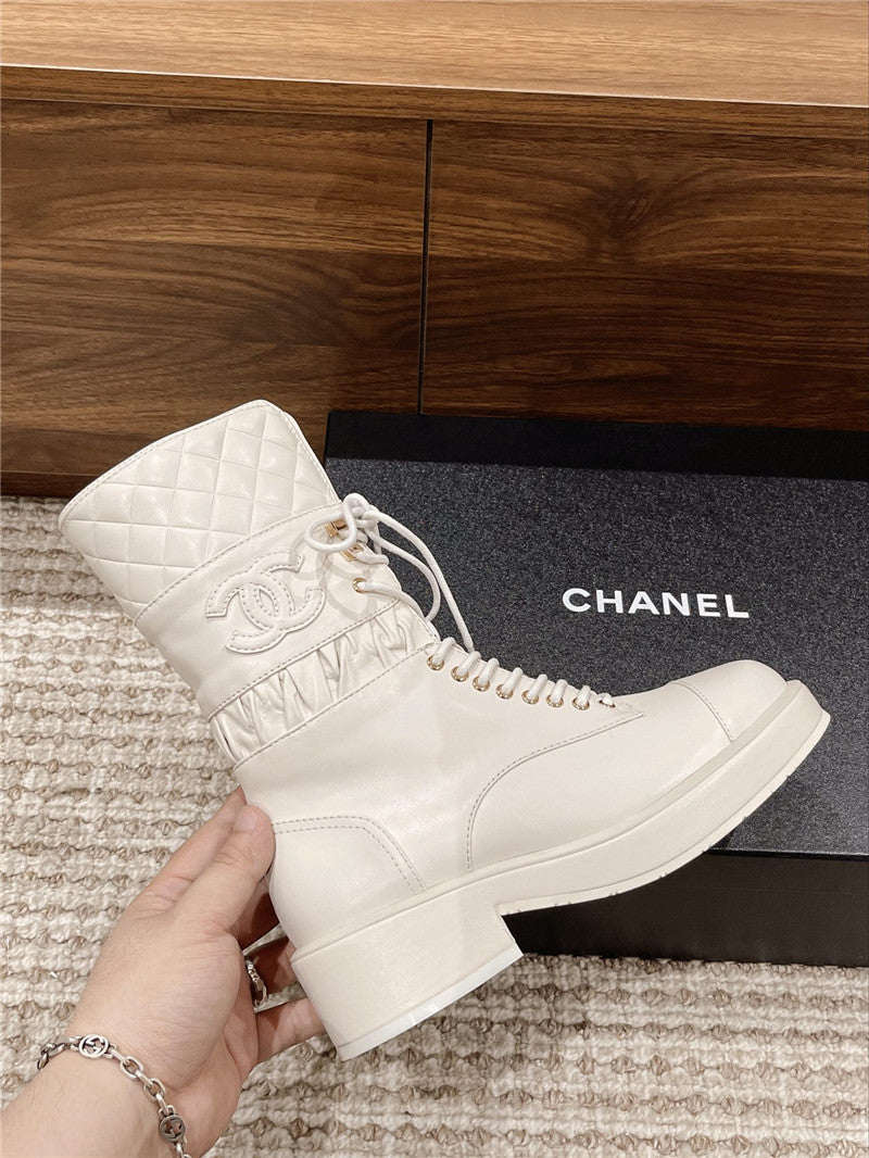 High Quality Luxury Chanel Autumn Winter New Short Boots – Style 09958 product detail