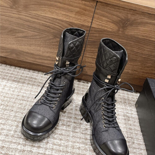High Quality Luxury Chanel Autumn Winter New Short Boots alternate view