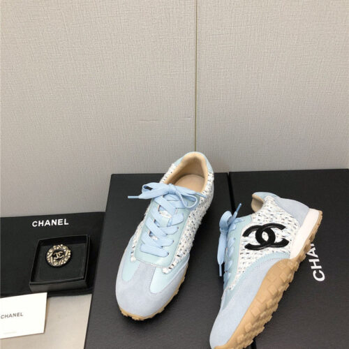 High Quality Luxury Chanel Printed White Shoes – Style 89670 product detail