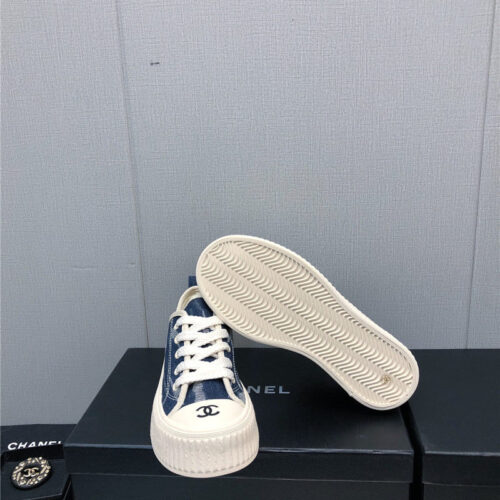 High Quality Luxury Chanel Printed White Shoes – Style 51814 product detail