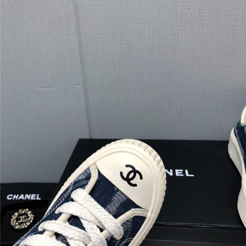 High Quality Luxury Chanel Printed White Shoes – Style 51814 product detail