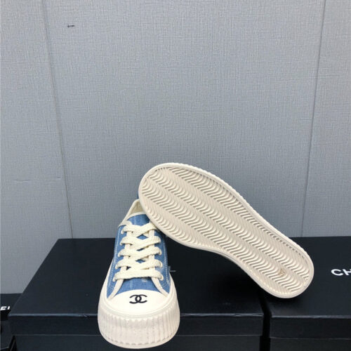 High Quality Luxury Chanel Printed White Shoes – Style 17350 product detail
