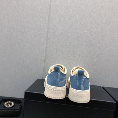 High Quality Luxury Chanel Printed White Shoes – Style 17350 product detail
