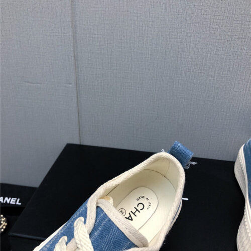 High Quality Luxury Chanel Printed White Shoes – Style 17350 product detail