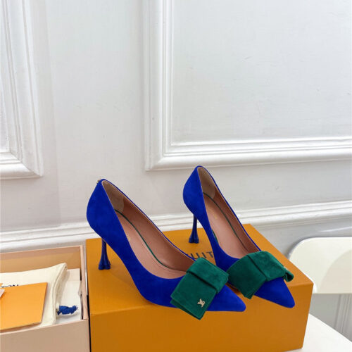High Quality Luxury Louis Vuitton Bowknot Pointed Shoes – Style 18819 alternate view