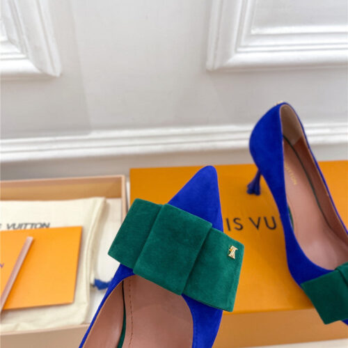 High Quality Luxury Louis Vuitton Bowknot Pointed Shoes – Style 18819 product detail