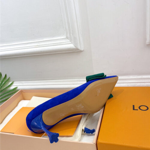 High Quality Luxury Louis Vuitton Bowknot Pointed Shoes – Style 18819 product detail