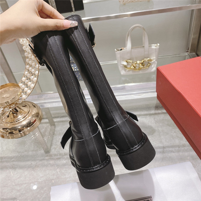 High Quality Luxury Roger Vivier New Mid Calf Boots product detail