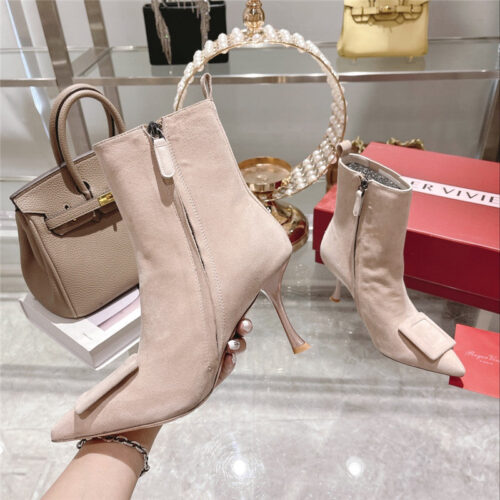High Quality Luxury Roger Vivier New Yangjing Elephant Towel Boots product detail