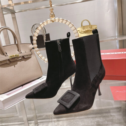 High Quality Luxury Roger Vivier New Yangjing Elephant Towel Boots – Style 02548