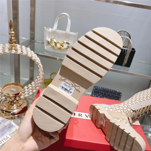 High Quality Luxury Roger Vivier New Boots Knit Boots Sports High Boots product detail