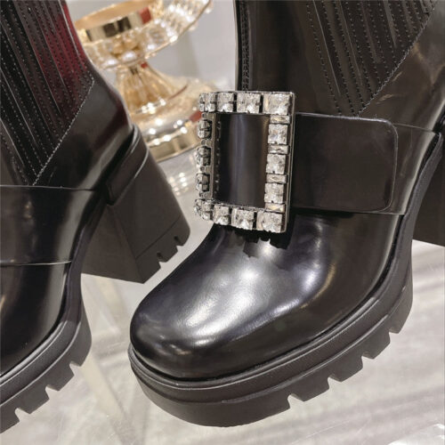 High Quality Luxury Roger Vivier Autumn And Winter New High-Heeled Ankle Boots product detail