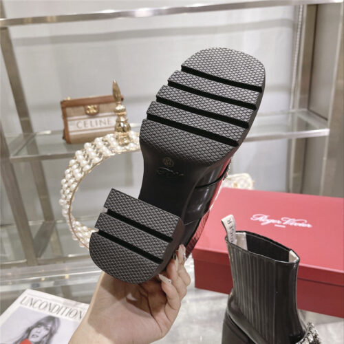 High Quality Luxury Roger Vivier Autumn And Winter New High-Heeled Ankle Boots product detail