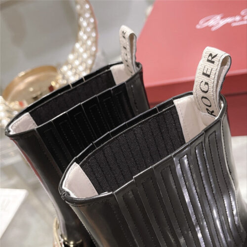 High Quality Luxury Roger Vivier Autumn And Winter New High-Heeled Ankle Boots – Style 53076 product detail