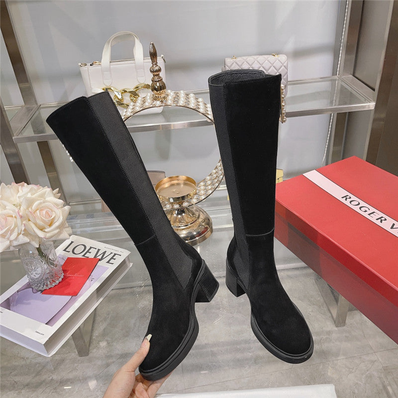 High Quality Luxury Roger Vivier Classic Buckle Boots – Style 67732 product detail