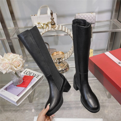 High Quality Luxury Roger Vivier Classic Buckle Boots product detail
