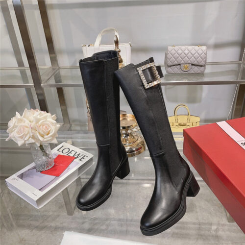 High Quality Luxury Roger Vivier Classic Buckle Boots product detail