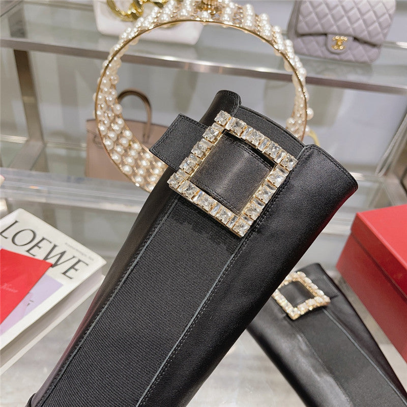 High Quality Luxury Roger Vivier Classic Buckle Boots product detail