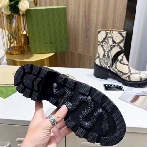 High Quality Luxury Gucci Vintage British Style Ankle Boots product detail