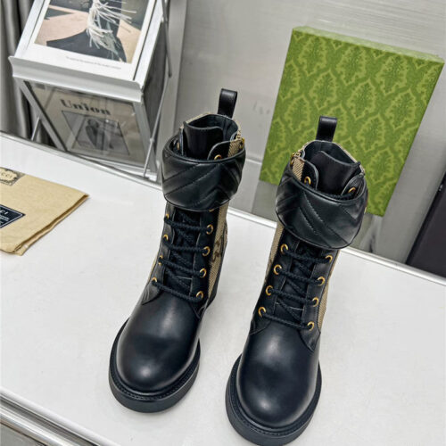 High Quality Luxury Gucci Double G Ankle Boots alternate view
