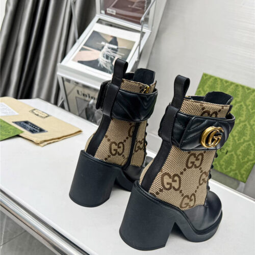 High Quality Luxury Gucci Double G Ankle Boots product detail