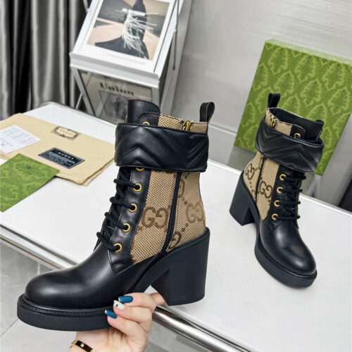 High Quality Luxury Gucci Double G Ankle Boots product detail