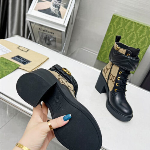 High Quality Luxury Gucci Double G Ankle Boots product detail