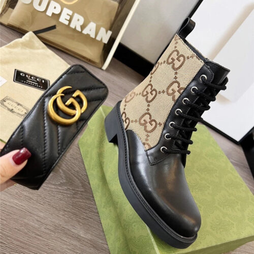 High Quality Luxury Gucci Double G Ankle Boots – Style 11955 product detail