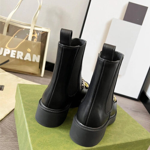 High Quality Luxury Gucci Double G Ankle Boots – Style 75795 product detail