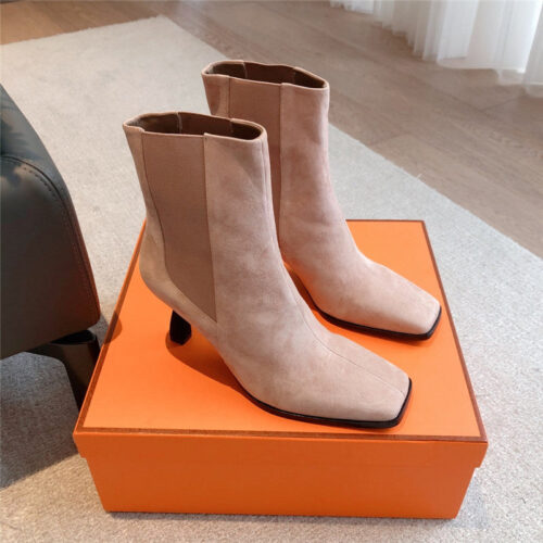 High Quality Luxury Hermes Autumn Winter Ankle Boots – Style 31619