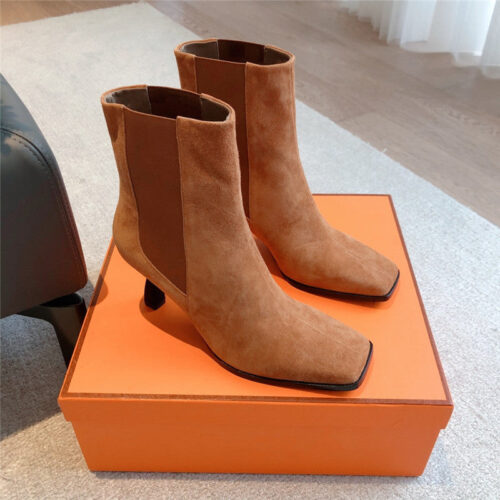 High Quality Luxury Hermes Autumn Winter Ankle Boots