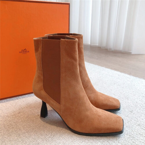 High Quality Luxury Hermes Autumn Winter Ankle Boots product detail