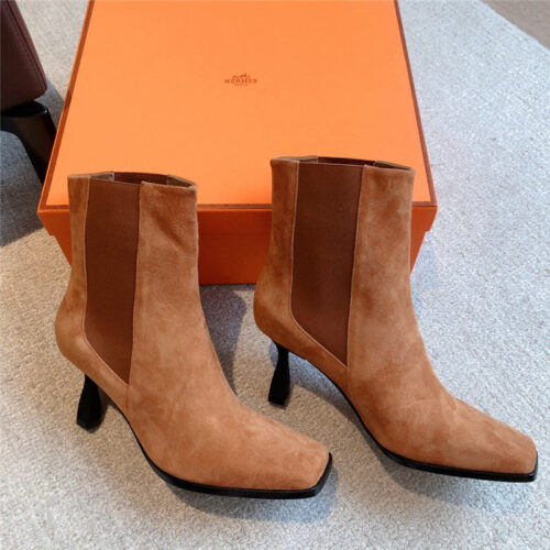 High Quality Luxury Hermes Autumn Winter Ankle Boots product detail