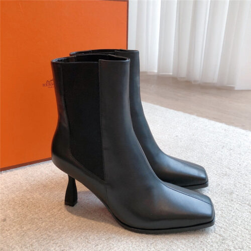 High Quality Luxury Hermes Autumn Winter Ankle Boots – Style 64387 product detail