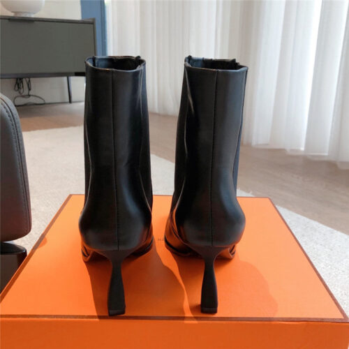 High Quality Luxury Hermes Autumn Winter Ankle Boots – Style 64387 product detail