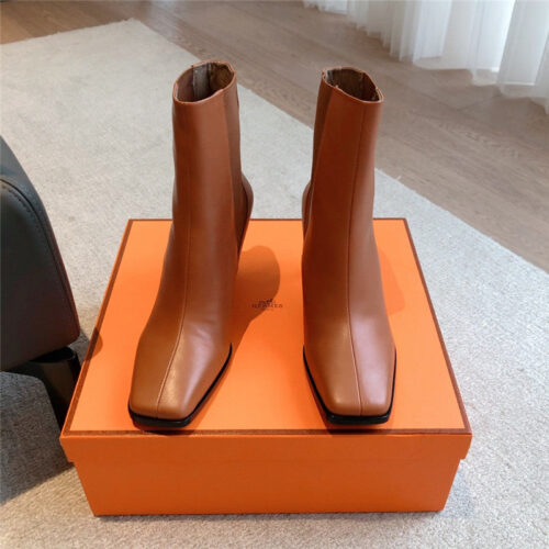 High Quality Luxury Hermes Autumn Winter Ankle Boots – Style 62691 alternate view