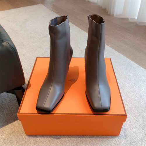 High Quality Luxury Hermes Autumn Winter Ankle Boots – Style 28227 alternate view